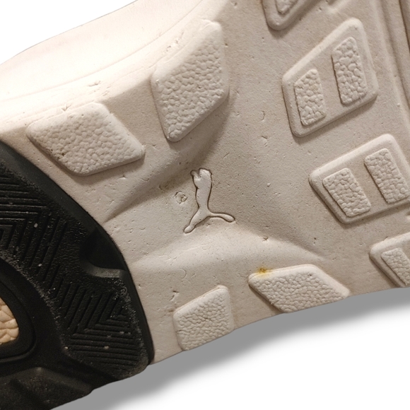 PUMA Black White ELECTRON STREET SNEAKER Size 8 - Picture 2 of 10